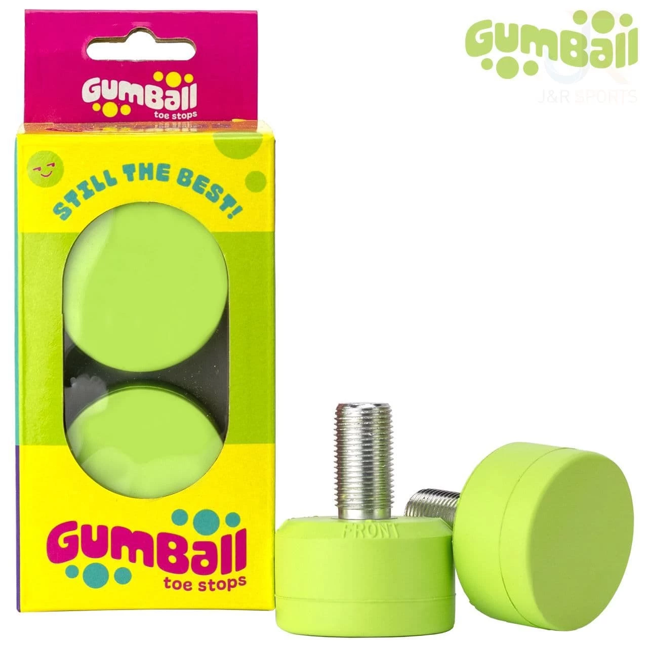 Gumball Toe Stops - Colours Available 3 Gumball Toe Stops - Colours Available