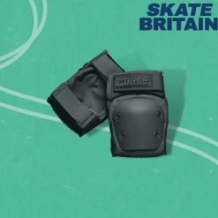 IMPALA ADULT PROTECTIVE PACK- BLACK -Sports Roller Shop impala adult protective pack black size xl 4 32316 p