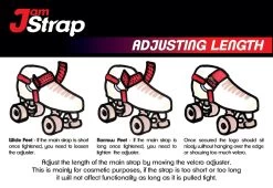 Jam Straps Skate Brace- Sunset -Sports Roller Shop jam straps skate brace sunset 5B75D 33354 p