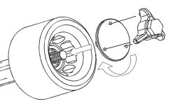NUN Accessories - Non Universal RADnuts (Power Colour Tree) -Sports Roller Shop nun accessories non universal radnuts power colour tree 5 26568 p