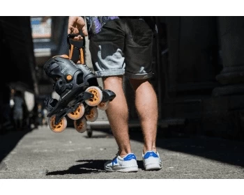 POWERSLIDE DOOP SKATES Yellow Sunrise 100 3 POWERSLIDE DOOP SKATES Yellow Sunrise 100