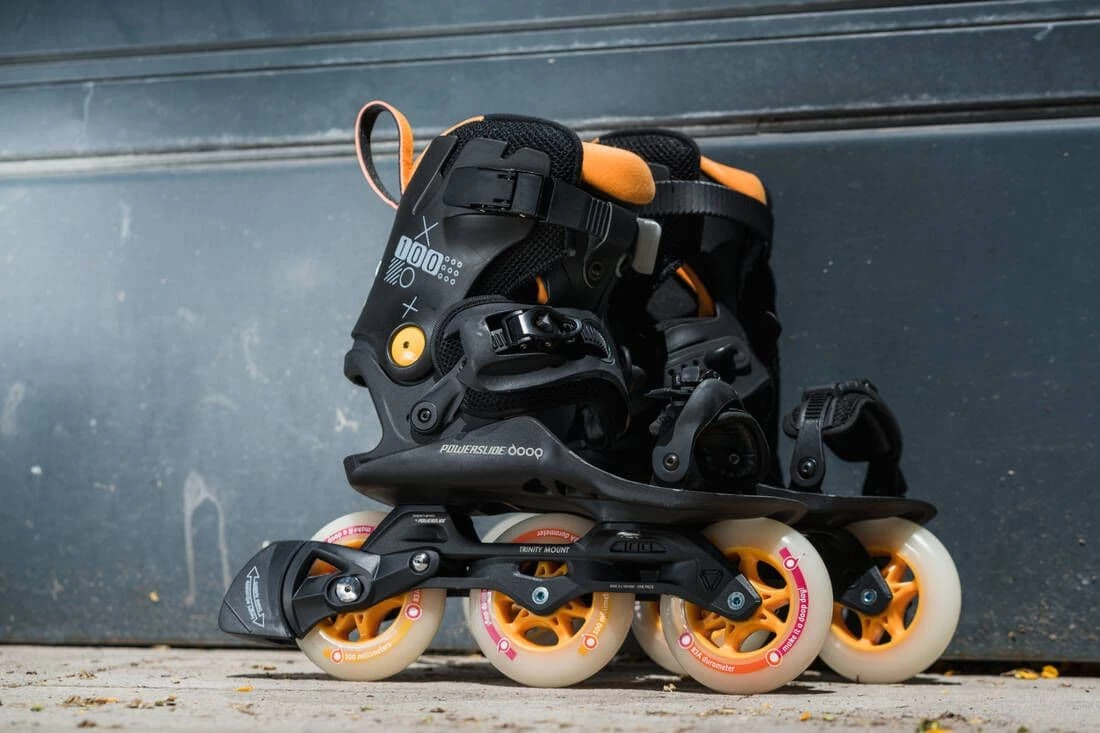 POWERSLIDE DOOP SKATES Yellow Sunrise 100 6 POWERSLIDE DOOP SKATES Yellow Sunrise 100 - Image 4