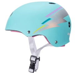 Triple 8 Certified Sweatsaver Helmet Teal Hologram